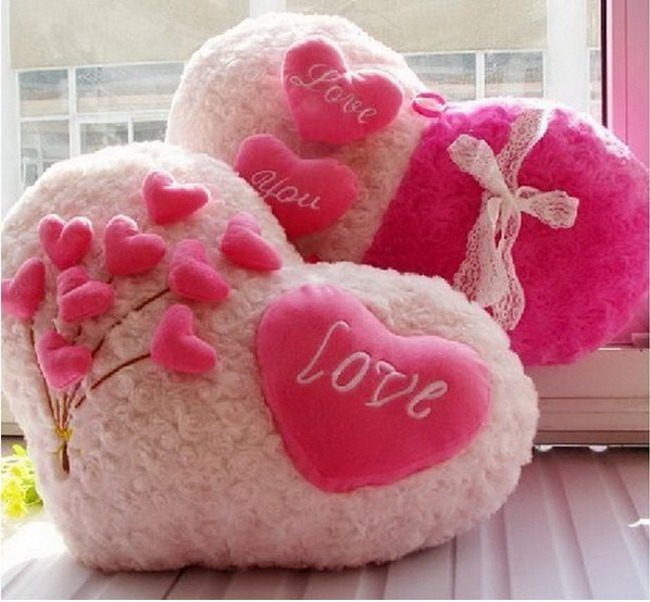 Những chiếc gối trái tim ngọt ngào - Trang trí - Ý tưởng - Thiết kế đẹp - Gối - Trái tim - Gối tựa - Valentine
