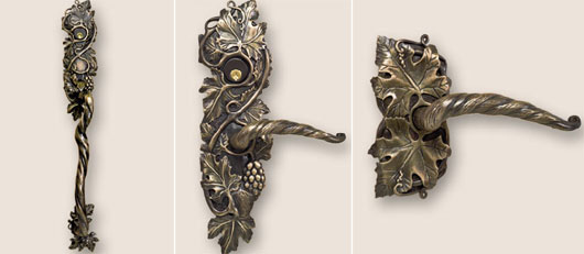 Luxury Front Door Decorative Hardware by Martin Pierce - Martin Pierce