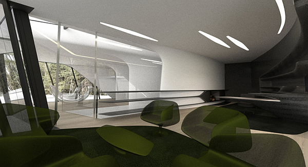 Russian Billionaire Builds a Uber-cool Futuristic Spaceship Home For Supermodel Naomi Campbell - Naomi Campbell - Dream Home - Design - Interior Design - Design News - Spaceship House
