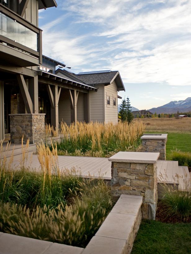 Front Yard before a Dream Home - Front yard