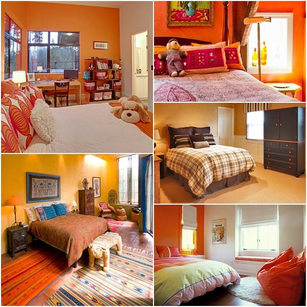แบบห้องนอนสีส้ม สุดจี๊ดจ๊าด ช่วยสร้างความกระปรี้กระเปร่า!!