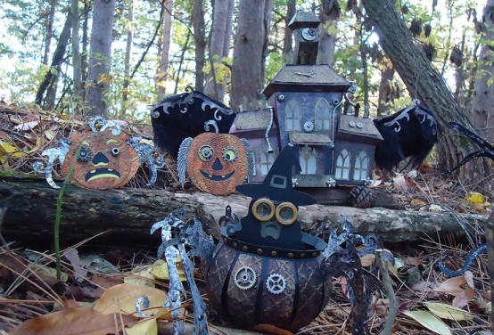 Unique Halloween Decorating Ideas with Steampunk Style - Decoration - Halloween - Ideas - Photo - Design Trend