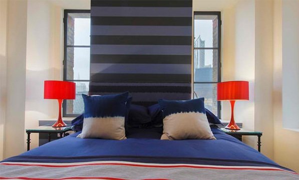 Phòng ngủ đẹp mang sắc màu xanh blue