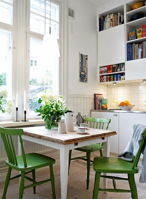 White House with Scandinavian Style