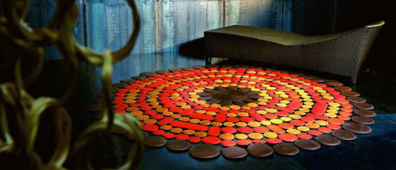 Những kiểu thảm trải phòng đầy màu sắc cá tính - Ý tưởng - Thiết kế đẹp - Trang trí - Thảm