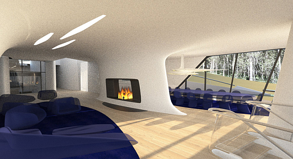 Russian Billionaire Builds a Uber-cool Futuristic Spaceship Home For Supermodel Naomi Campbell - Naomi Campbell - Dream Home - Design - Interior Design - Design News - Spaceship House