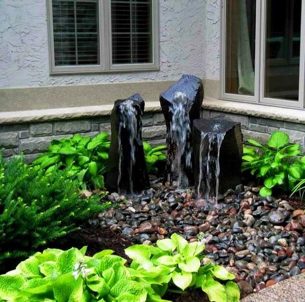 Beautiful Backyard Waterfall Ideas - ตกแต่งบ้าน - ไอเดีย - จัดสวน - สวนสวย