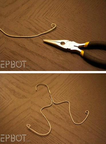 DIY ที่แขวนรองเท้า