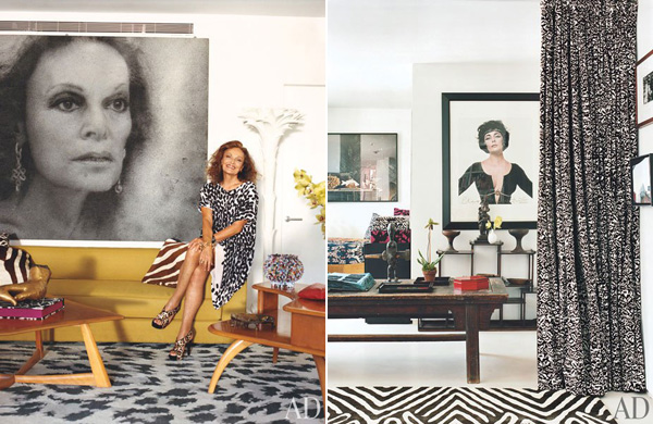 Luxurious Penthouse of Fashion Designer Diane Von Furstenbergs - Dream Home - Design - Apartment