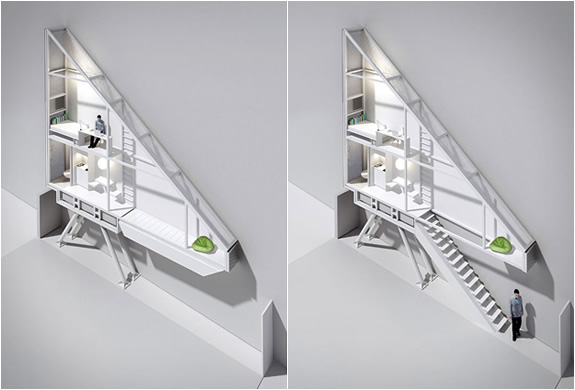 Super-Narrow "Keret House" In Warsaw, Poland - Keret House - Jakub Szczesny - Architecture - Design - Design News