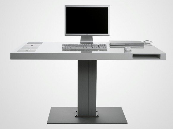 แบบโต๊ะคอมพิวเตอร์ ในสไตล์โมเดิร์น