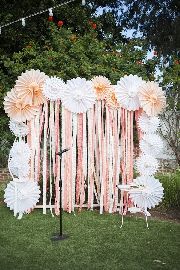 ไอเดีย Wedding Backdrops จากกระดาษ - ไอเดีย - งานประดิษฐ์ - งานฝีมือ - งานแต่ง - ตกแต่ง - ออกแบบ