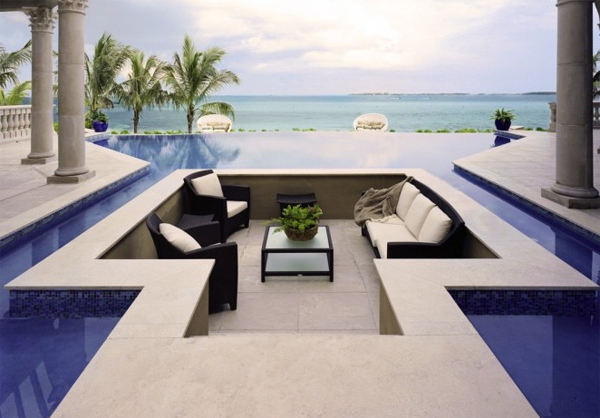 Dozen of Modern Sunken Living Room Designs for Relaxing Feels - Sunken Living Rooms - Design - Decoration - Tips - Ideas - Outdoor - Living Room