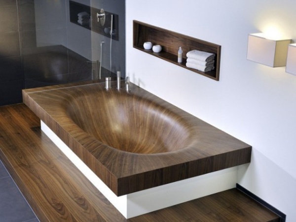 Những chiếc bồn tắm Laguna Basic nuột nà - Alegna - Bồn tắm gỗ - Trang trí - Ý tưởng - Nhà thiết kế - Nội thất - Thiết kế đẹp - Phòng tắm - Laguna Basic