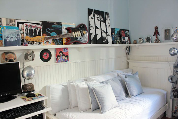 Những căn phòng ngủ dành cho teen mê nhạc - Trang trí - Ý tưởng - Nội thất - Mẹo và Sáng Kiến - Thiết kế đẹp - Phòng ngủ