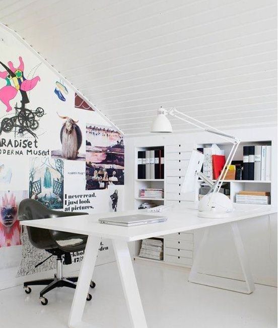 Phòng làm việc mang phong cách Scandinavi phóng khoáng - Trang trí - Ý tưởng - Nội thất - Thiết kế đẹp - Thiết kế - Phòng làm việc - Scandinavi