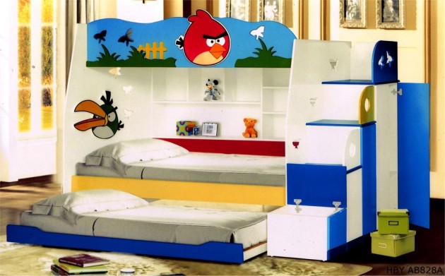Giường ngủ độc và lạ cho trẻ em - Phòng trẻ em