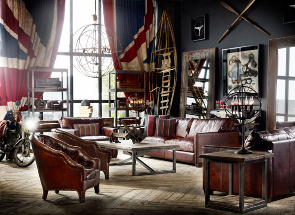 Sophisticated and Creative Eclectic-Vintage Room Designs by Timothy Oulton - Design - Interior Design - Design News - Photos