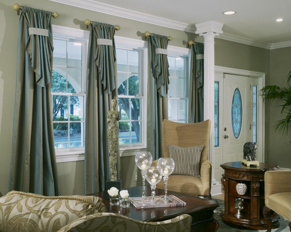 Rèm treo giúp nhà bạn thêm sang trọng và riêng tư - Ý tưởng - Nội thất - Trang trí - Rèm