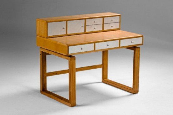 Saska: chiếc bàn làm việc lấy cảm hứng từ phong cách Scandinavia