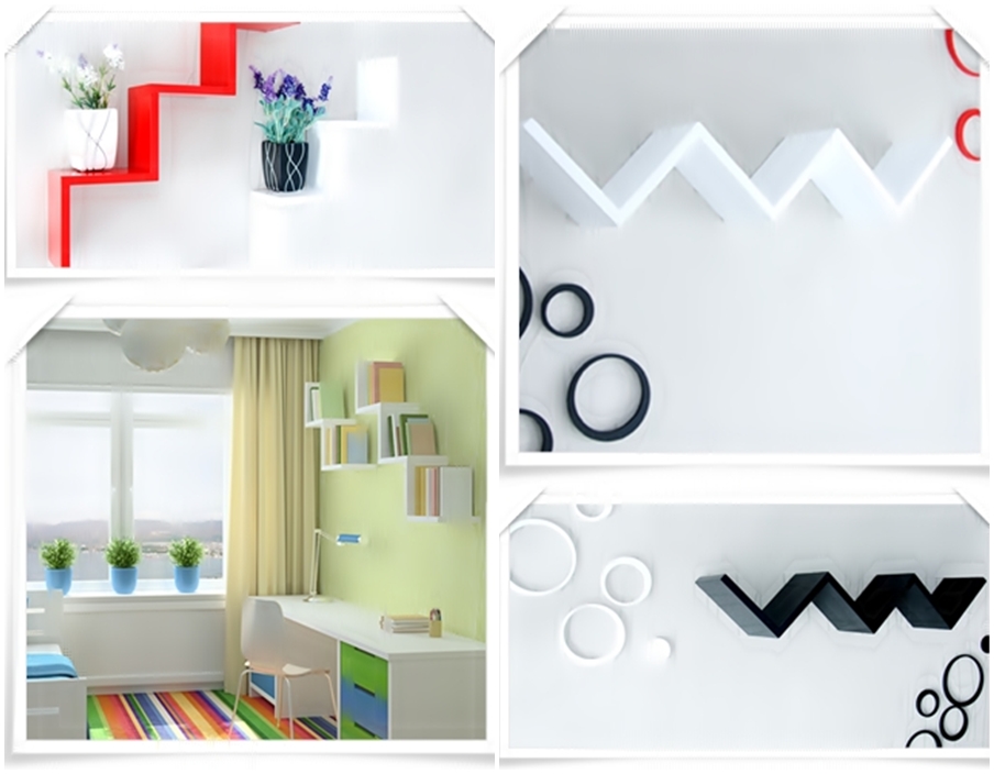 แต่งบ้านให้สวย ด้วยของแต่งบ้าน DIY เก๋ไก๋ สุดชิค! - ของแต่งบ้าน - งานประดิษฐ์ - DIY - ไอเดียแต่งห้อง - ชั้นวางของติดผนัง - ชั้นวางของทำจากไม้