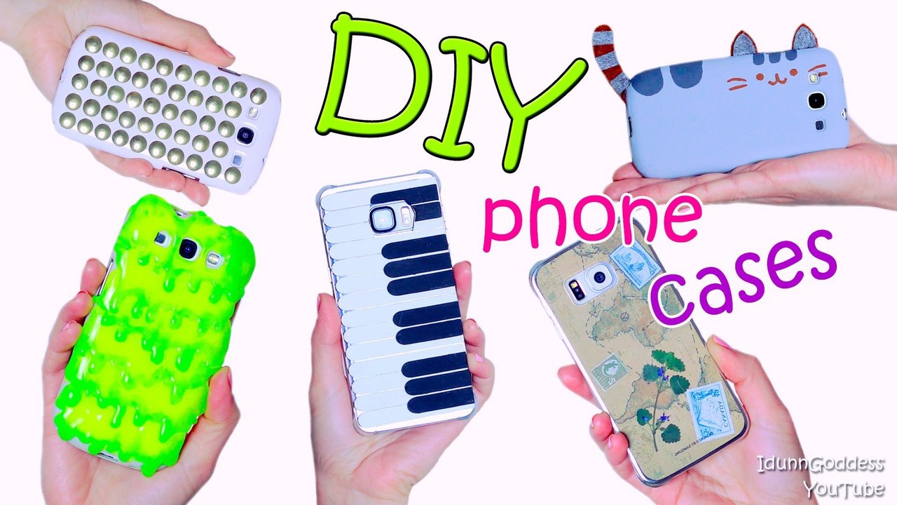 5 DIY Phone Case Designs
