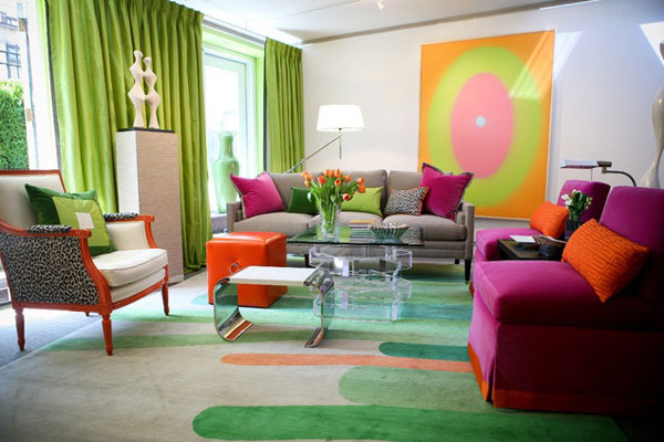 แบบห้องรับแขกแต่งให้สดใส มีสีสันแตะตาโดนใจ! - แบบห้องนั่งเล่น - ตกแต่งห้องนั่งเล่น - ห้องนั่งเล่นสีสวย - ไอเดียแต่งห้องสวย - แต่งห้องให้สีสดใส - ห้องนั่งเล่น