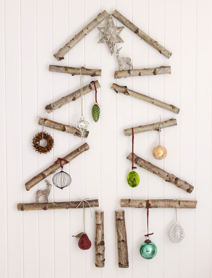 Weird and Awesome DIY Christmas Tree Alternatives - Christmas tree - Decoration - DIY