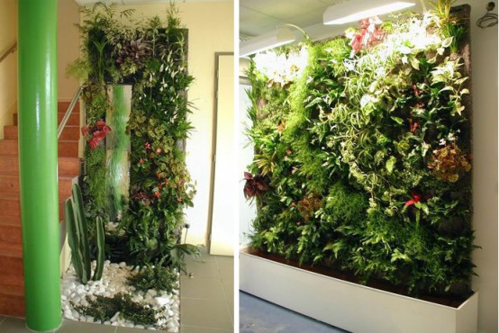 Make Interior and Exterior Maarvelous with Vertical Gardens - Decoration - Garden - Design - Vertical Garden