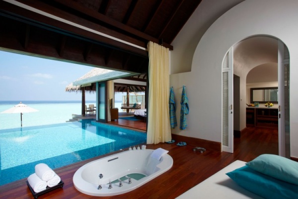 Dãy những villa cực sang Anantara Kihavah ở Maldives - Thiết kế thương mại - villa