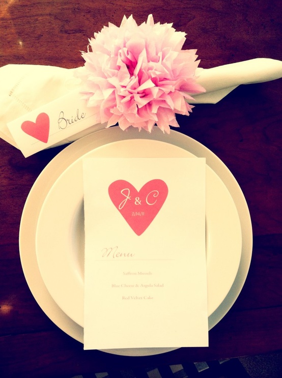 Romantic and Intimate Valentine's Day Table Setting Decor Ideas - Table Decor - Decoration - Ideas - Dining Room