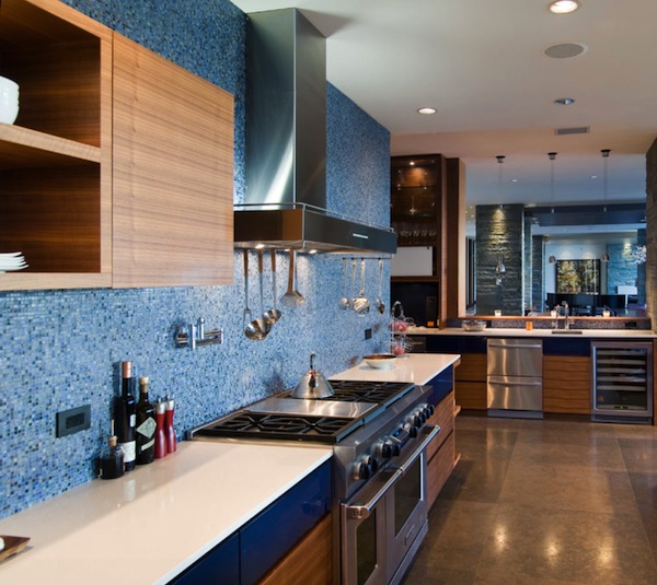 Những căn phòng đơn sắc tuyệt đẹp với màu xanh blueberry - Trang trí - Ý tưởng - Nội thất - Thiết kế - Xu hướng - Phòng khách - Nhà bếp - Phòng ăn