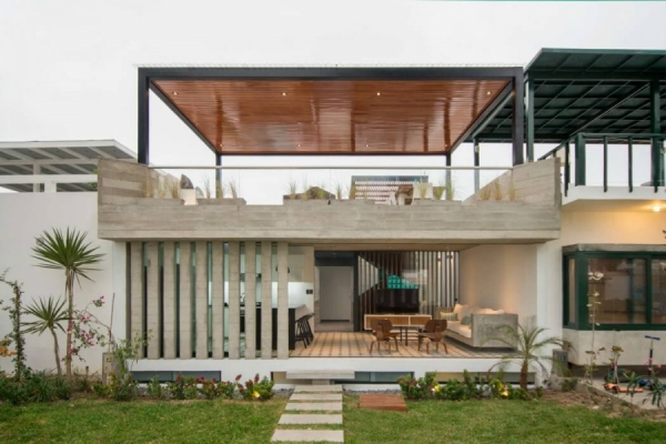 ไอเดียแบบบ้านรับลมทะเลด้วยดาดฟ้าบนหลังคา - บ้านสวย - ไอเดียแต่งบ้าน - ไอเดีย - บ้านในฝัน - ไอเดียเก๋ - การออกแบบ - เทรนด์การออกแบบ