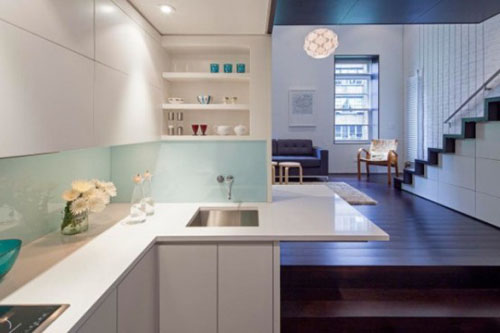Căn hộ nhỏ với cách tận dụng không gian sống ấn tượng tại Manhattan - Manhattan - New York - KTS Specht Harpman - Trang trí - Ý tưởng - Nhà thiết kế - Nội thất - Mẹo và Sáng Kiến - Thiết kế đẹp - Nhà đẹp - Căn hộ