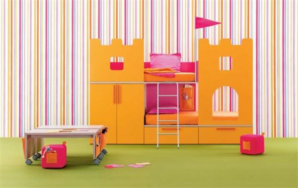 Khơi gợi trí thông minh của trẻ với phòng ngủ đầy sắc màu sáng tạo - Phòng ngủ - Phòng cho trẻ em