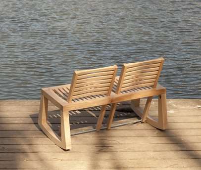 "Double View Bench" - Băng Ghế Sáng Tạo Của Chloe de la Chaise - Ghế - Nội thất - Sáng tạo - Chloe de la Chaise