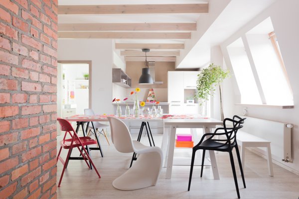 Những căn hộ nhỏ xinh đầy màu sắc do Sabina Kr�likowska thiết kế