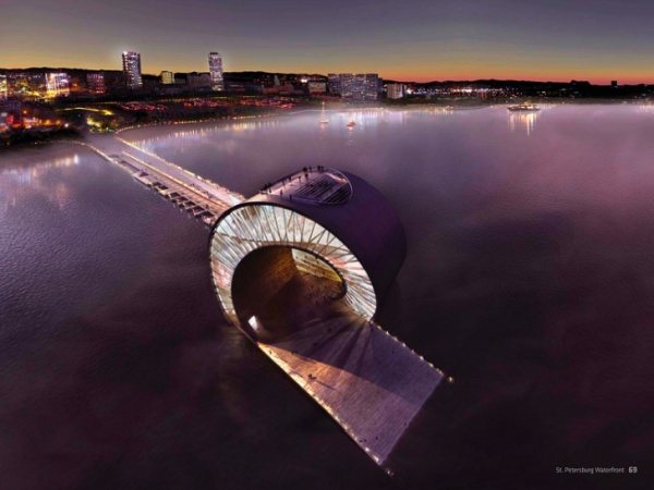 Gorgerous Design in Sweeping Wave-Shaped St. Petersburg Pier, Florida - Design - Idea