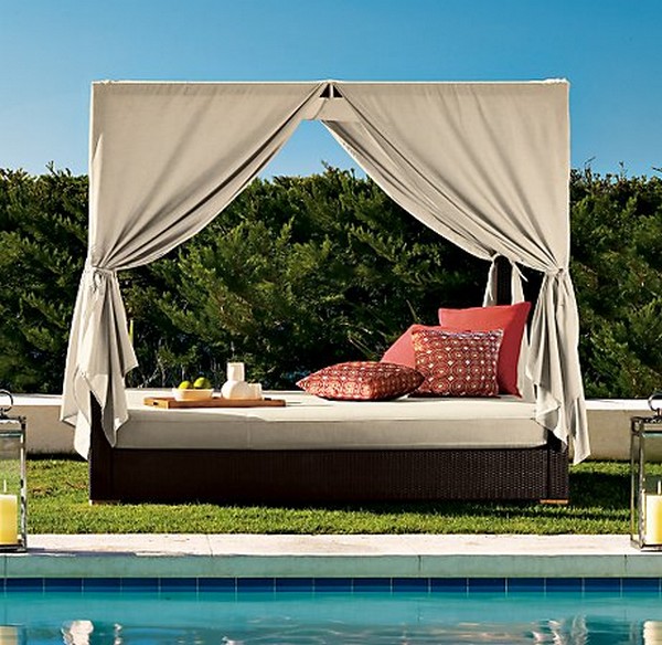 Những chiếc giường ngủ canopy sang trọng & lãng mạn - Trang trí - Ý tưởng - Nội thất - Thiết kế đẹp - Ngoài trời - Ngoại thất - Phòng ngủ - Giường