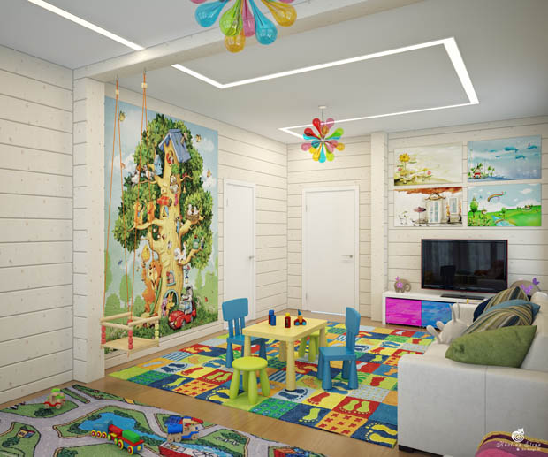 แบบแต่งห้องเด็ก เติมความสดใส เพื่อหนูน้อยจอมซน! - แต่งห้องเด็ก - ห้องเด็กเล่น - แบบห้องเด็ก - ไอเดียแต่งห้องเด็ก - จัดห้องให้ลูก