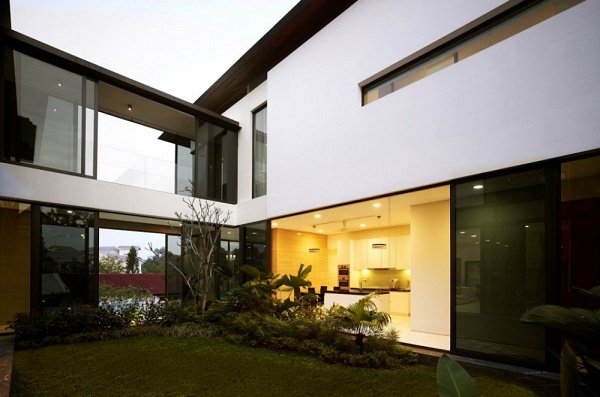 บ้านสองชั้นร่วมสมัยในสิงคโปร์ - ตกแต่ง - ออกแบบ - ไอเดีย - ตกแต่งบ้าน - บ้านสวย