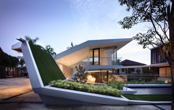 Ngôi nhà sở hữu mái vòm độc đáo tại Singapore - Singapore - Trang trí - Kiến trúc - Ý tưởng - Nhà thiết kế - Nội thất - Nhà đẹp - Thiết kế đẹp - Tin Tức Thiết Kế