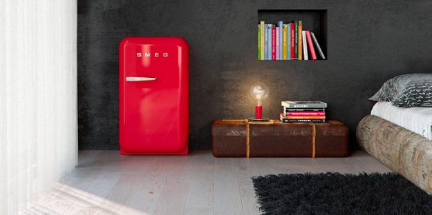 ตู้เย็น Smeg ดีไซน์ Retro สวยเก๋ในครัว - Smeg - ตู้เย็น - ไอเดีย - ตกแต่งบ้าน - แต่งบ้าน - ห้องครัว - ตกแต่ง