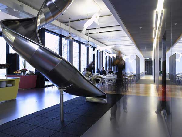 Trược ống ghé thăm Trụ sở Google ở Zurich - Trang trí - Nội thất - Ý tưởng - Phòng làm việc