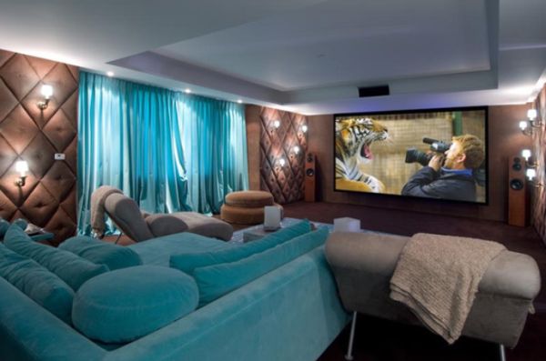 7 Thiết Kế Đẹp Mắt Cho Rạp Hát Trong Nhà - Nội thất - Rạp chiếu trong nhà - Trang trí - Ý tưởng