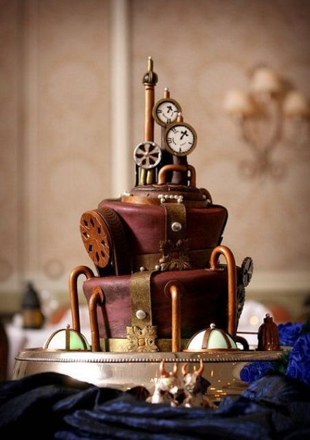 Unique Halloween Decorating Ideas with Steampunk Style - Decoration - Halloween - Ideas - Photo - Design Trend