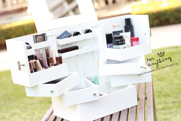 Sweet Makeup Cabinet ตู้เก็บเครื่องสำอางค์แสนน่ารัก!! - เฟอร์นิเจอร์ - ตู้เก็บเครื่องสำอาง - กล่องเก็บของ - Sweet Makeup Cabinet - เก็บเครื่องสำอาง