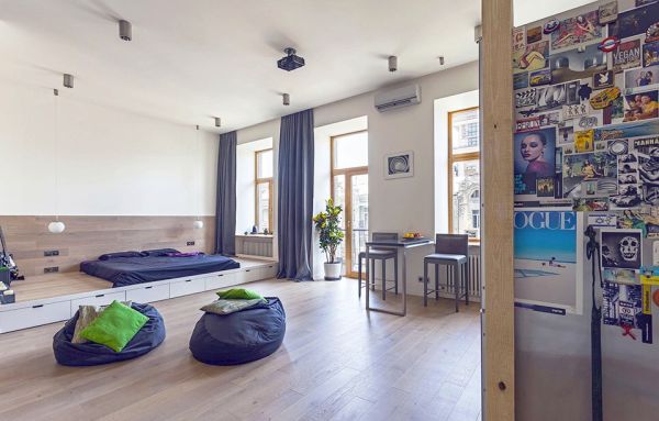 Học căn hộ ở Kiev cách thiết kế không gian sống 58 mét vuông - Kiev - Ukraine - Dan Vakhramieiev - Trang trí - Nhà thiết kế - Ý tưởng - Nội thất - Thiết kế đẹp - Nhà đẹp - Căn hộ