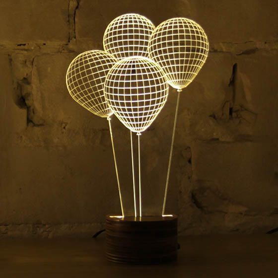 Bulbing: bộ sưu tập đèn ảo ảnh 3D độc đáo - Thiết kế - Đèn
