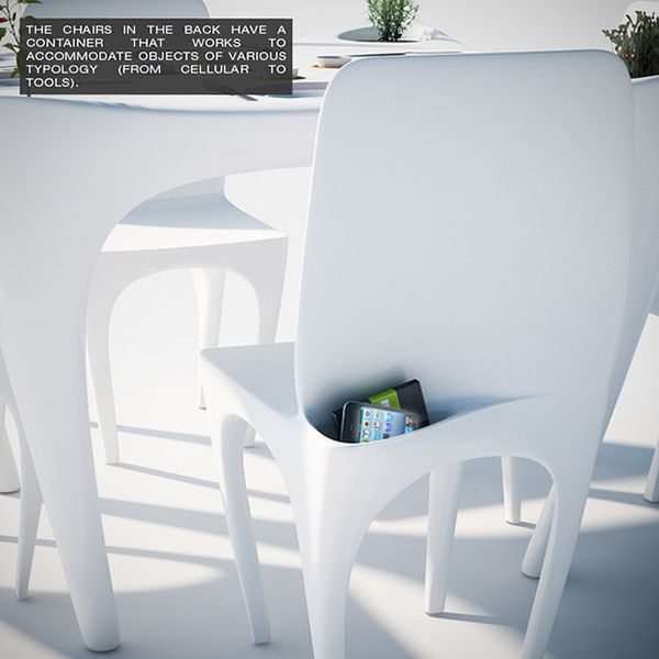 Kiểu dáng xinh đẹp của chiếc bàn Bye Bye - Thiết kế - Nhà thiết kế - Bàn - Ngoại thất